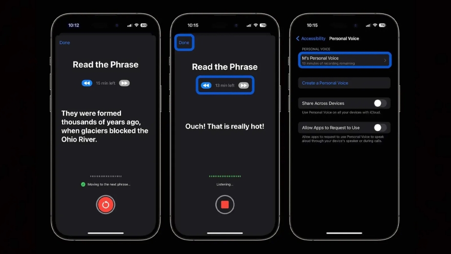 Giọng nói cá nhân iphone