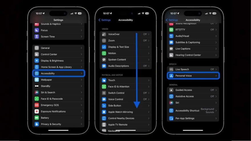 Giọng nói cá nhân iphone