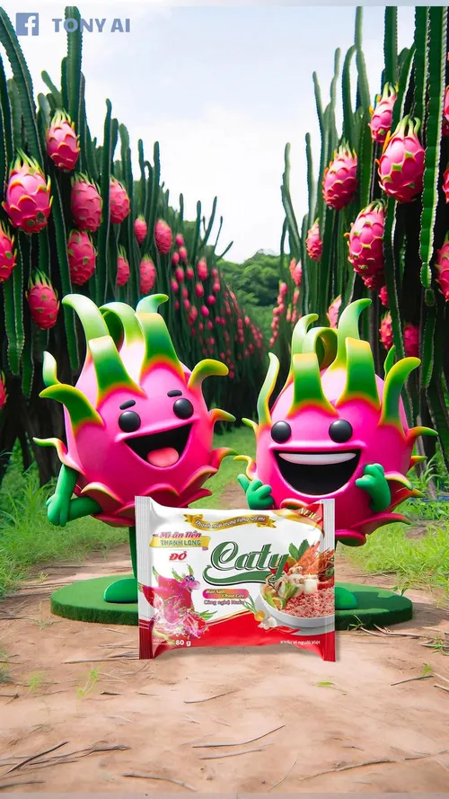 Hình nền Thanh long có trong mì tôm