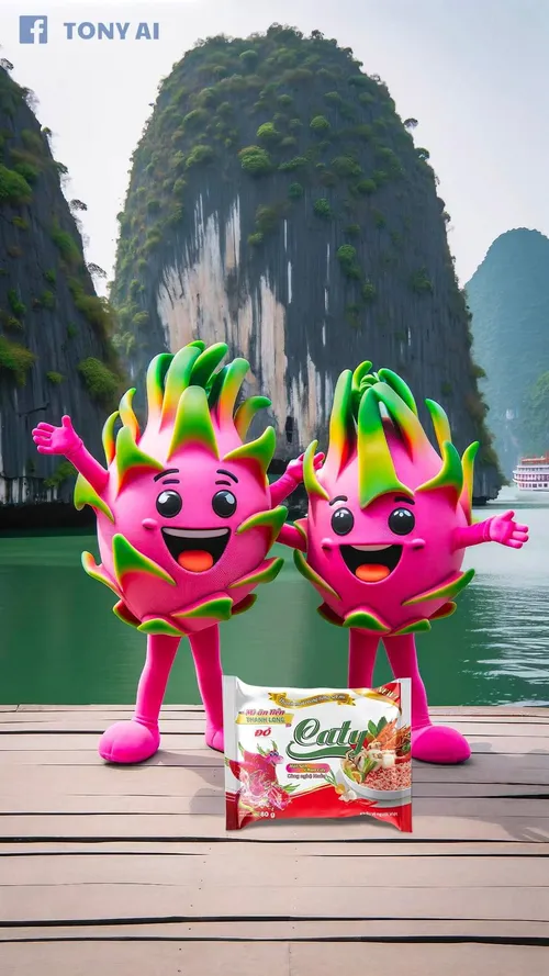 Hình nền Thanh long có trong mì tôm