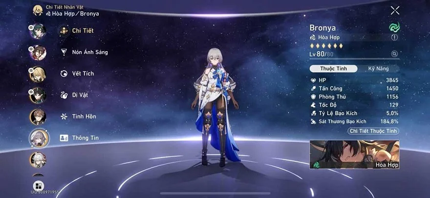 Đội hình Argenti mạnh nhất trong Honkai: Star Rail 1.5