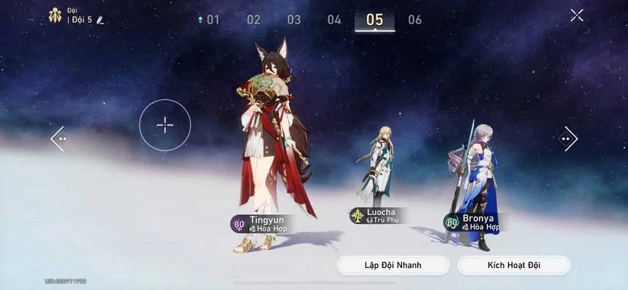 Đội hình Argenti mạnh nhất trong Honkai: Star Rail 1.5