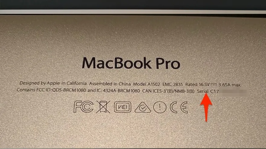 IMEI Macbook