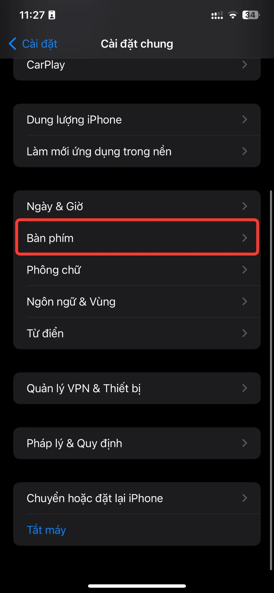 khắc phục tình trạng bàn phím iPhone bị giật lag