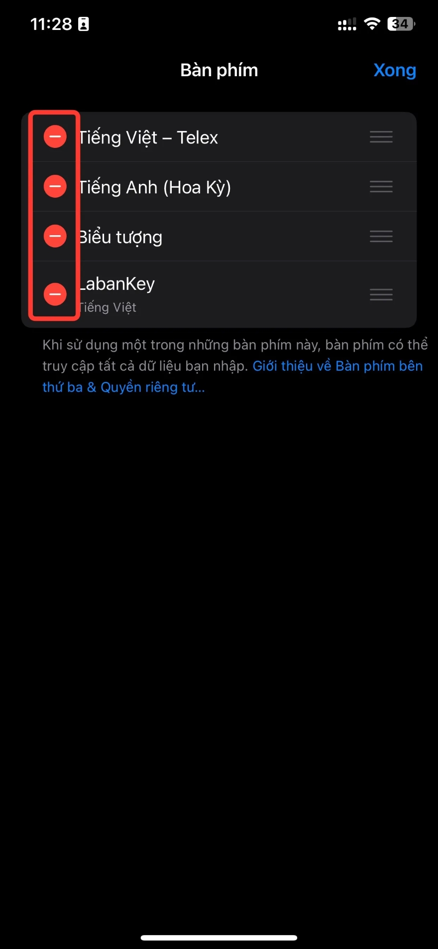 khắc phục tình trạng bàn phím iPhone bị giật lag