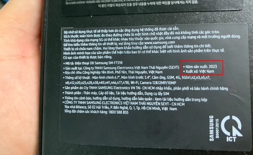 Kiểm tra tuổi thọ điện thoại