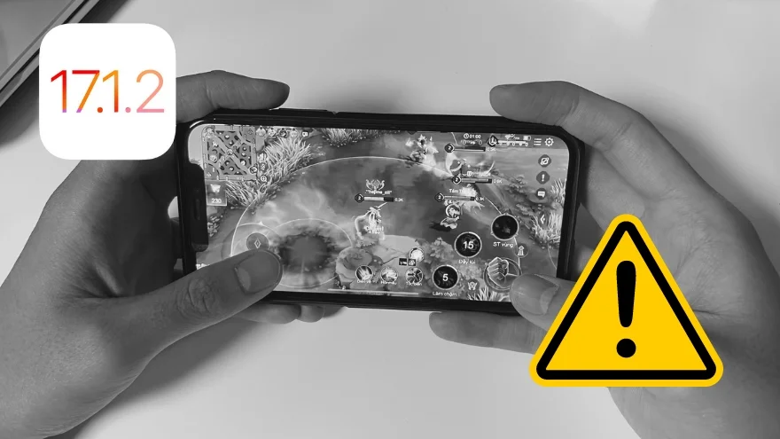 iOS 17.1.2 hao pin, nóng máy