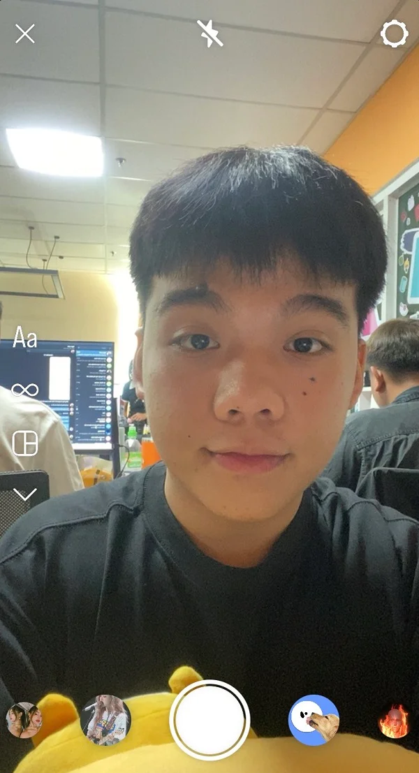 Selfie xấu trên iPhone 15 Pro Max