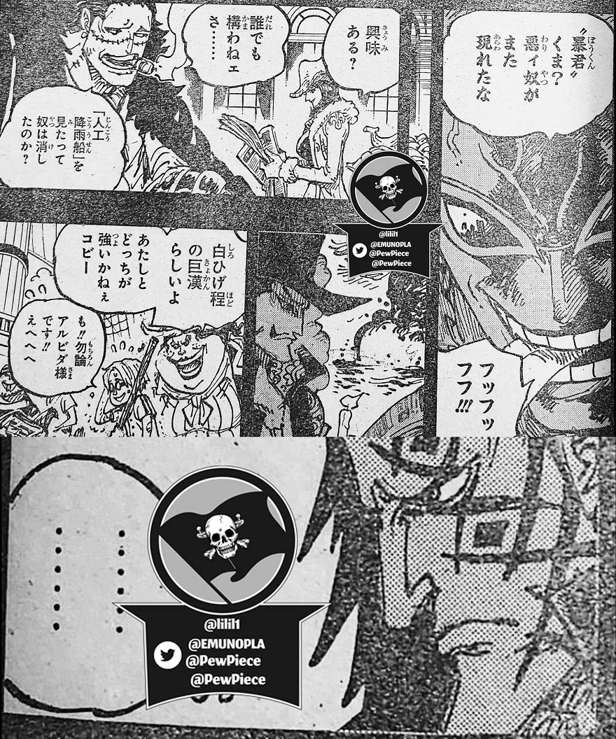 Spoiler One Piece chap 1100 