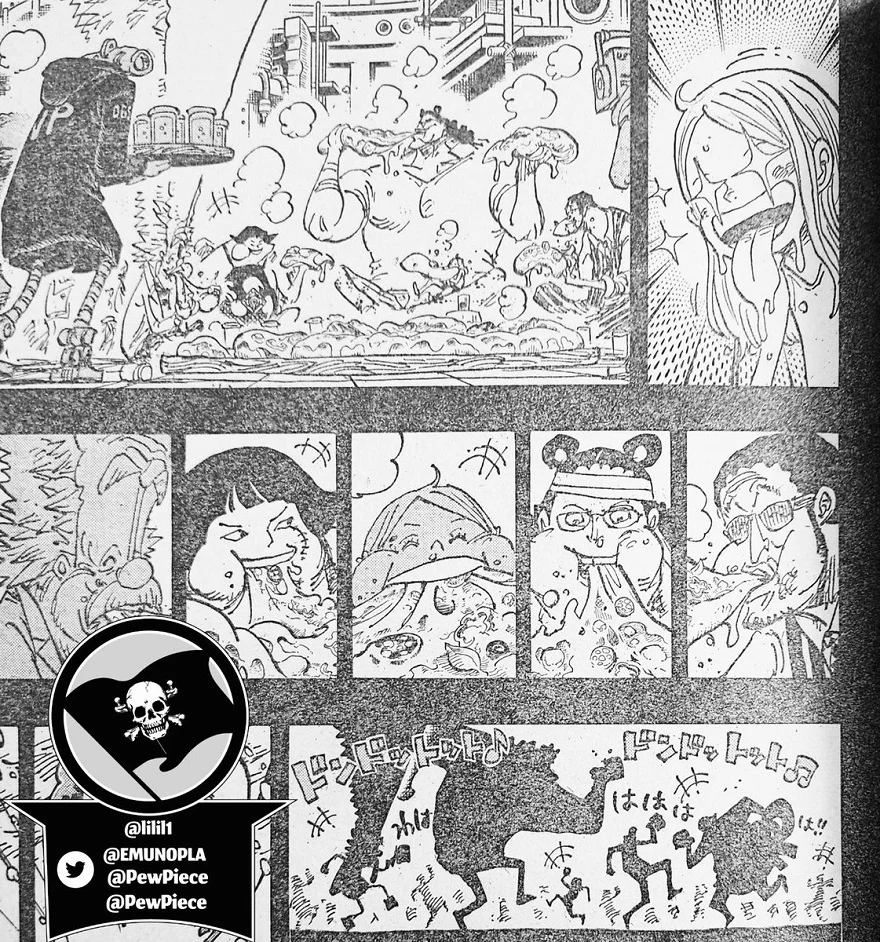 Spoiler One Piece chap 1100 