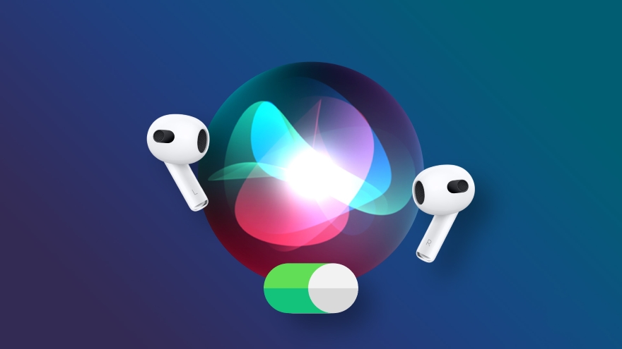 sử dụng AirPods để ra lệnh cho Siri