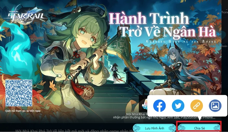 Sự kiện Web Honkai Star Rail 1.5