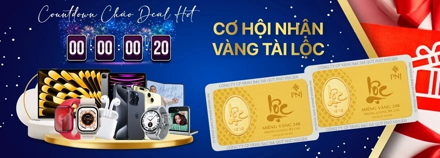 Trúng vàng với chương trình khuyến mãi Minh Tuấn Mobile