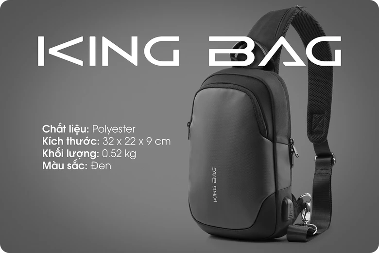 Túi đeo chéo Kingbag Julius I