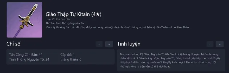 Vũ khí tốt nhất cho Cyno