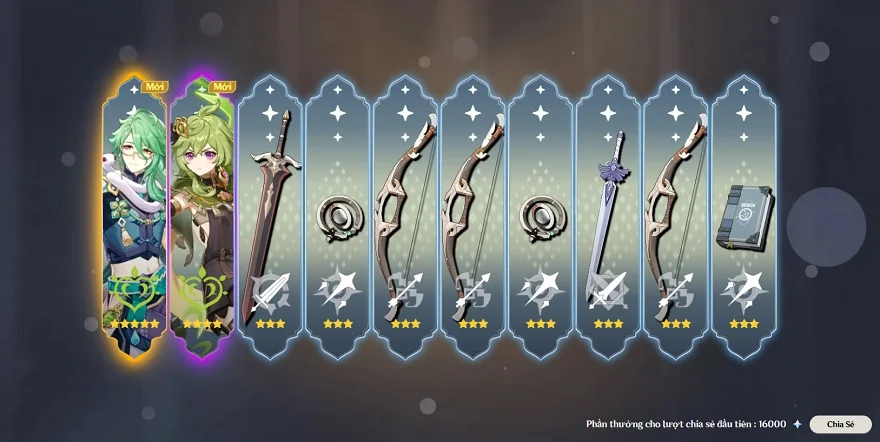 Wish Simulator Genshin Impact