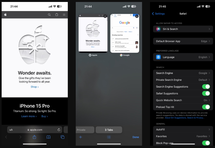 các trình duyệt tốt nhất cho iPhone