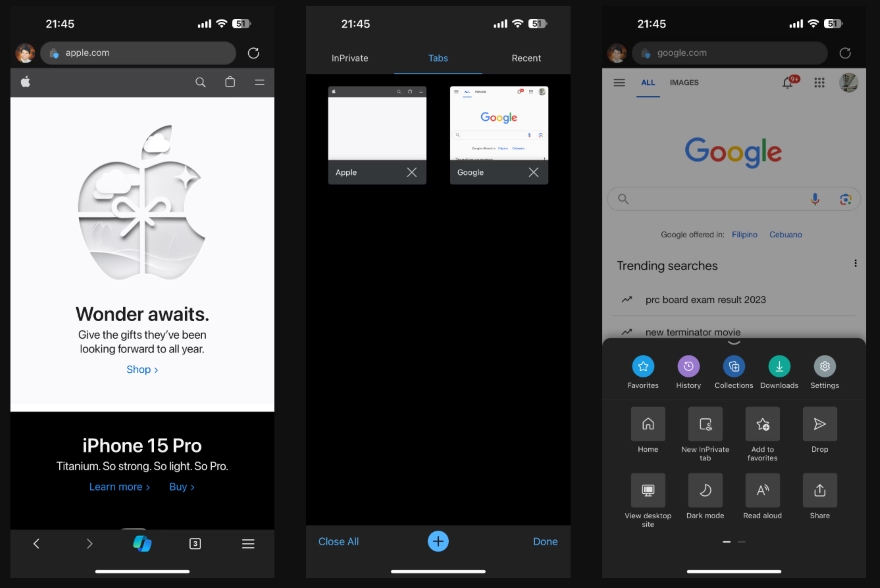 các trình duyệt tốt nhất cho iPhone