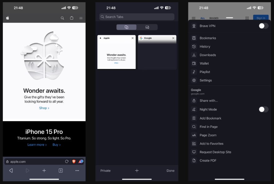 các trình duyệt tốt nhất cho iPhone