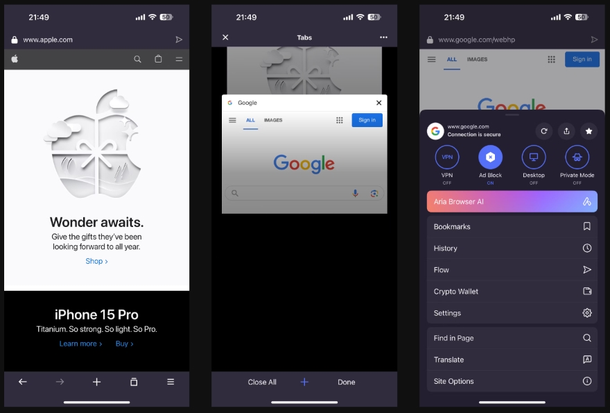 các trình duyệt tốt nhất cho iPhone