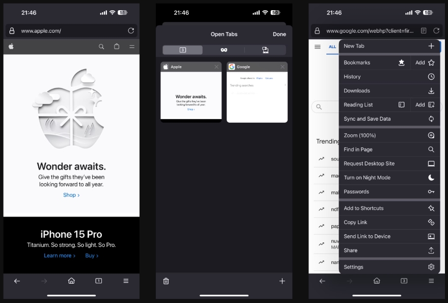 các trình duyệt tốt nhất cho iPhone