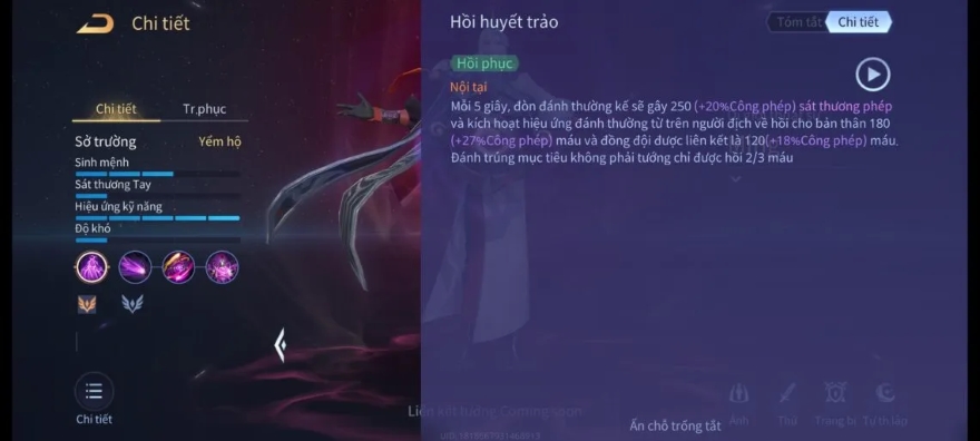 cách build tướng Ming Liên Quân Mobile