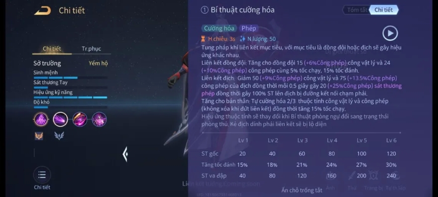 cách build tướng Ming Liên Quân Mobile