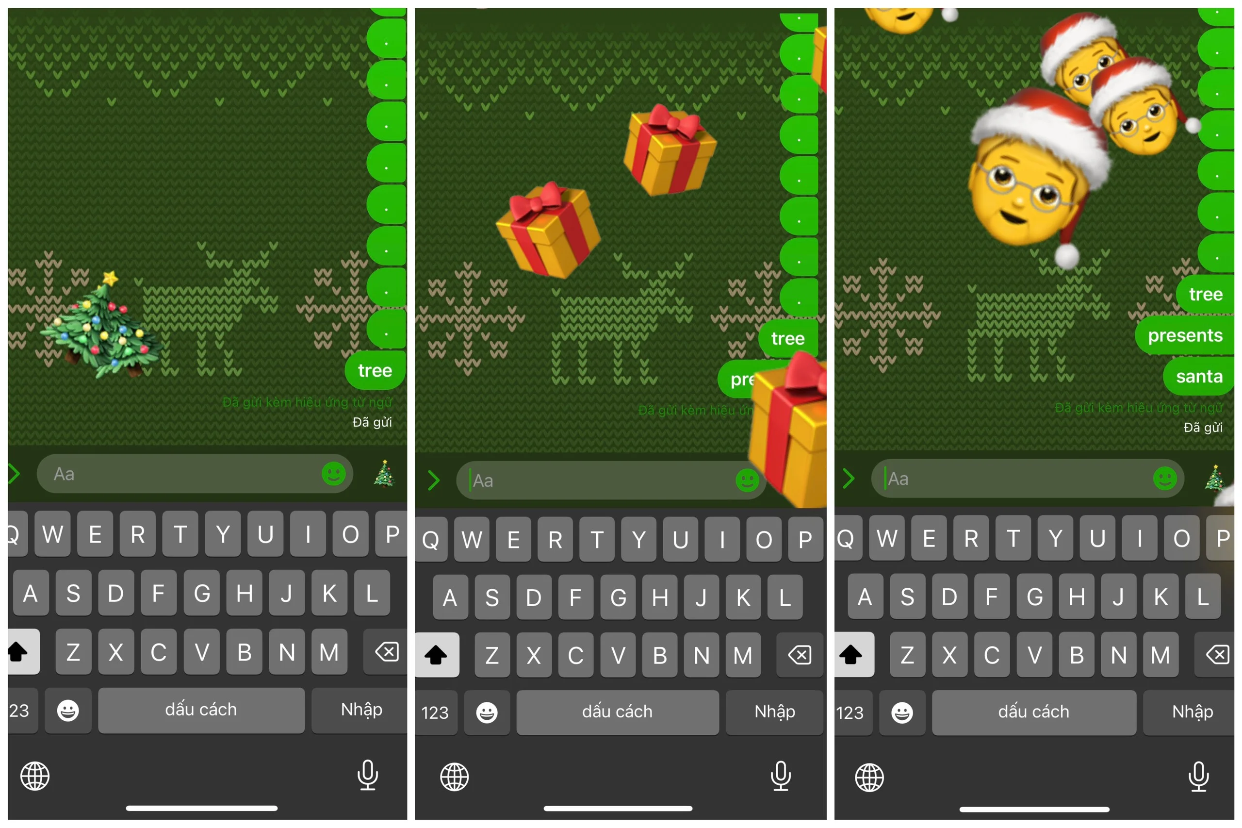 Cách đổi chủ đề Messenger đón Giáng Sinh cực nhanh