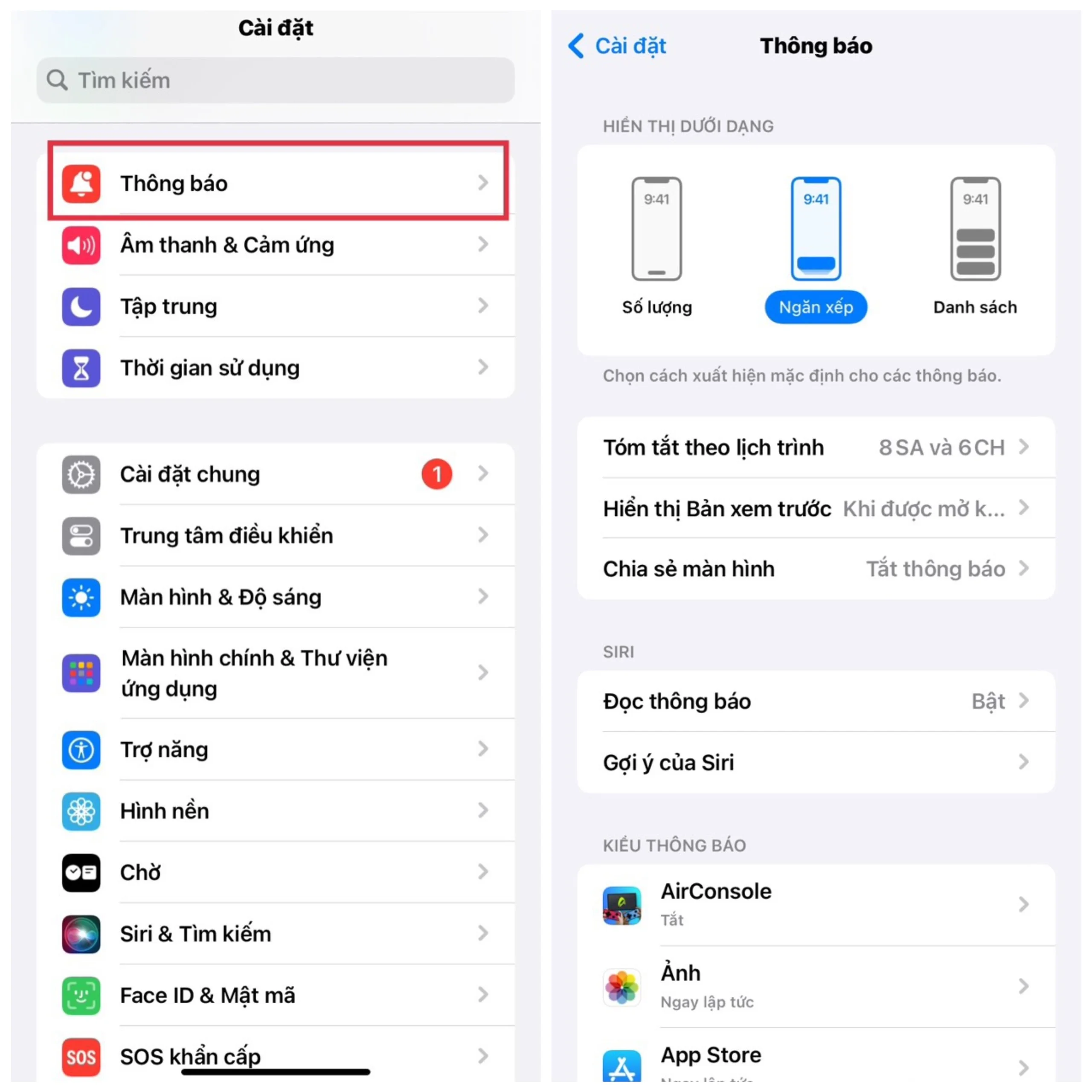 Quản lý thông báo trong iOS 17 và iPadOS 17 cực dễ dàng