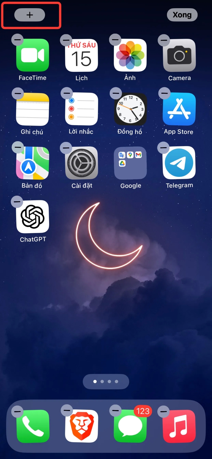 cách sử dụng tiện ích thời tiết trên iOS 17.2