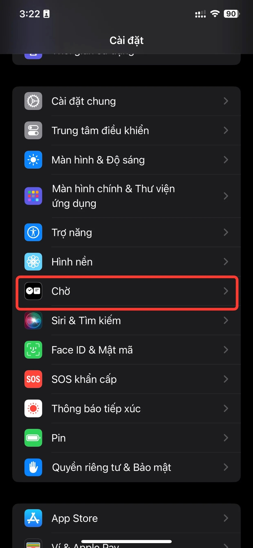 Cách tắt thông báo khi iPhone ở chế độ chờ