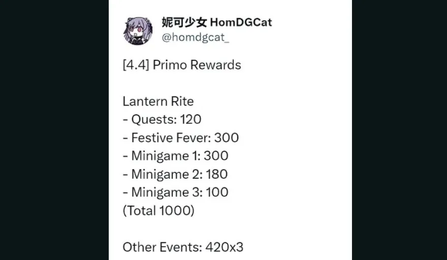 game thủ F2P nhận đến hơn 13000 Nguyên Thạch