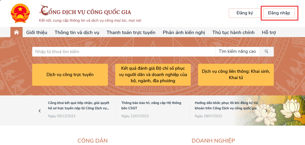 Hướng dẫn chi tiết cách đóng phạt online