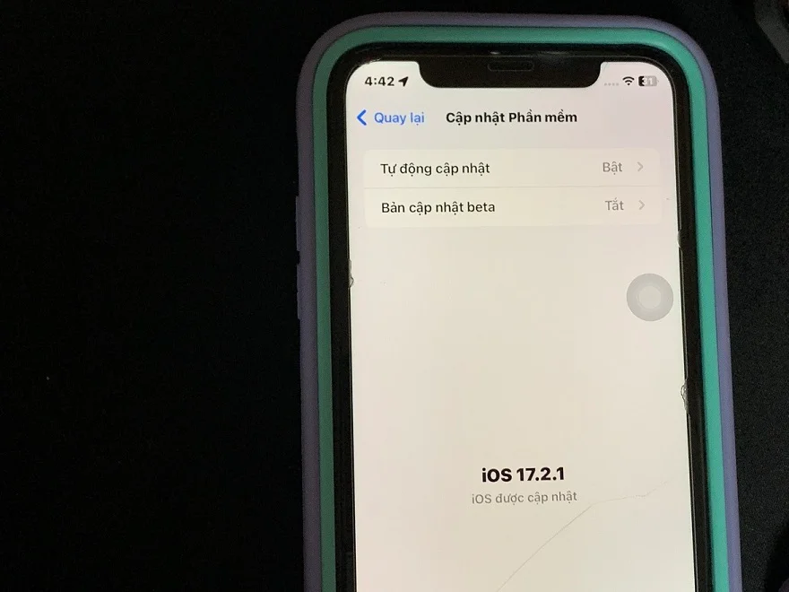 iPhone 11 lên iOS 17.2.1
