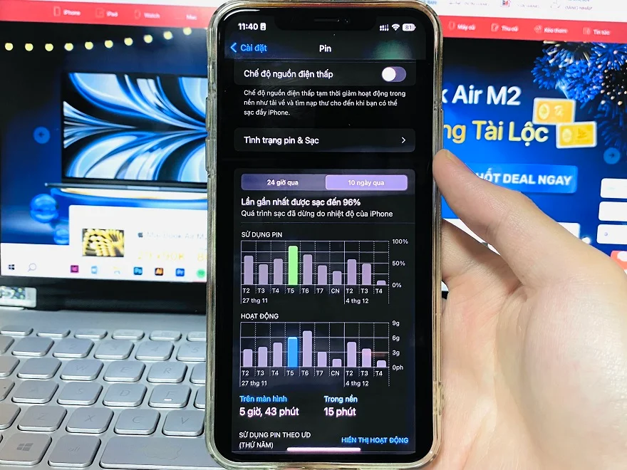 iPhone 11 Pro Max iOS 17.1.2