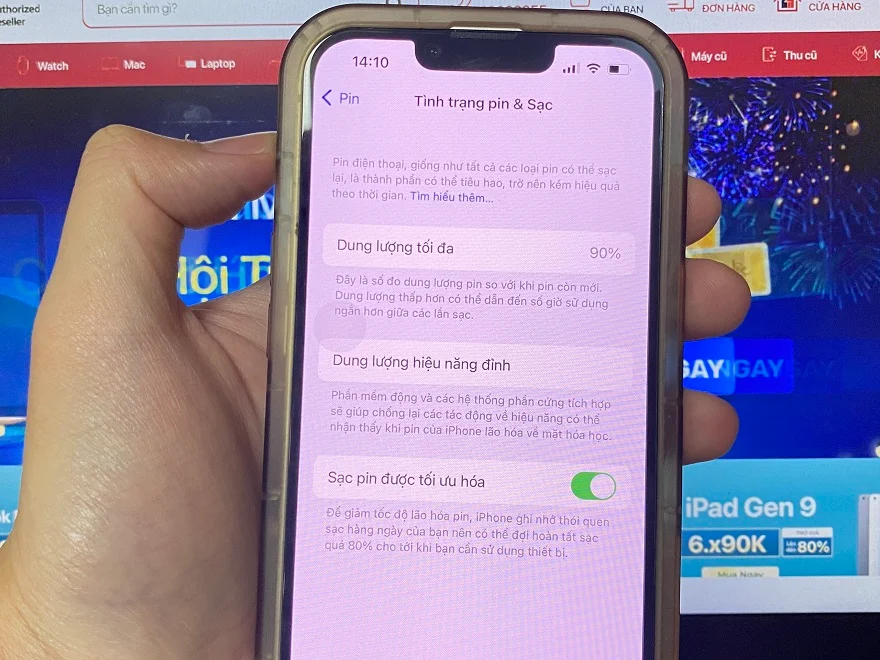 iPhone 14 lên iOS 17.1.2