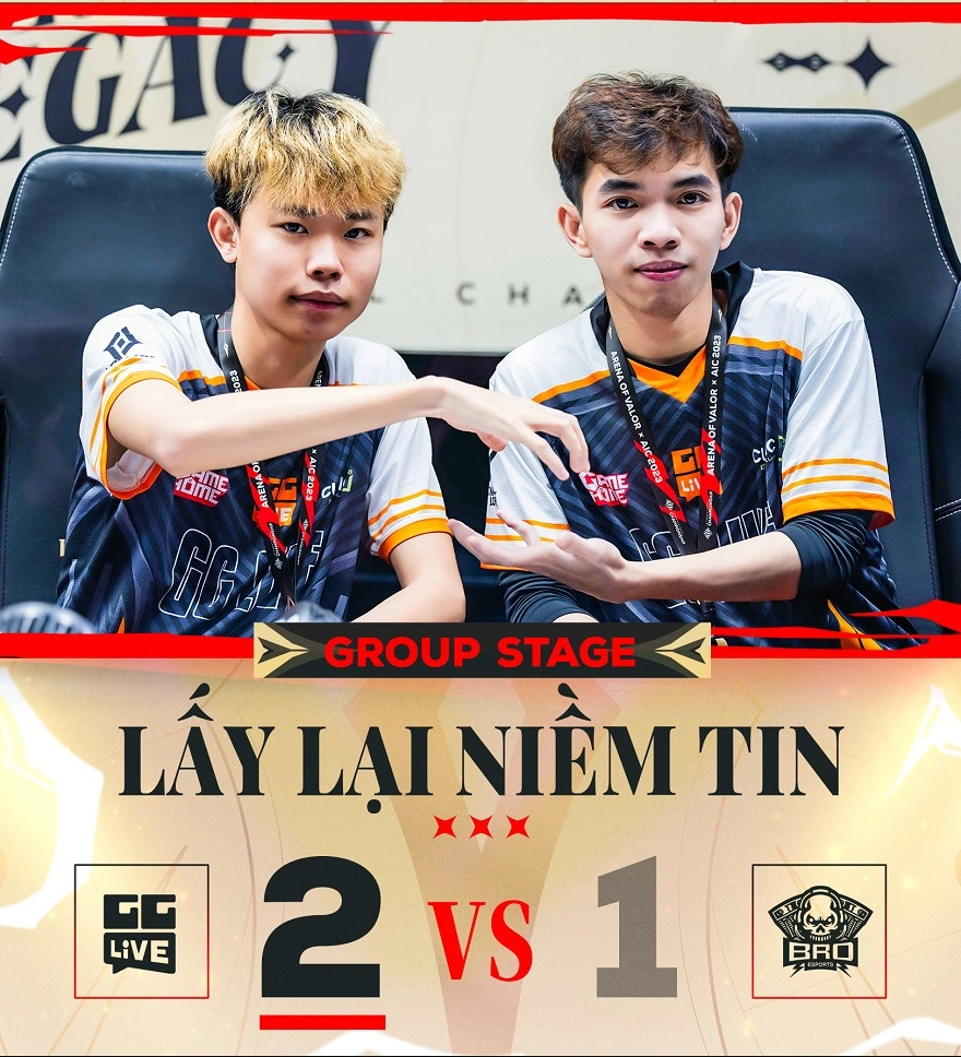 Liên Quân Mobile: 3 đội tuyển Việt Nam có nguy cơ bị loại từ vòng bảng AIC 2023