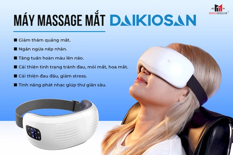 Máy massage mắt Daikiosan DVMM00001
