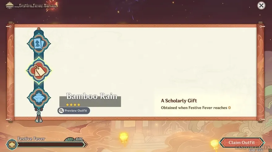 Rò rỉ giao diện Lễ Hội Đèn Lồng