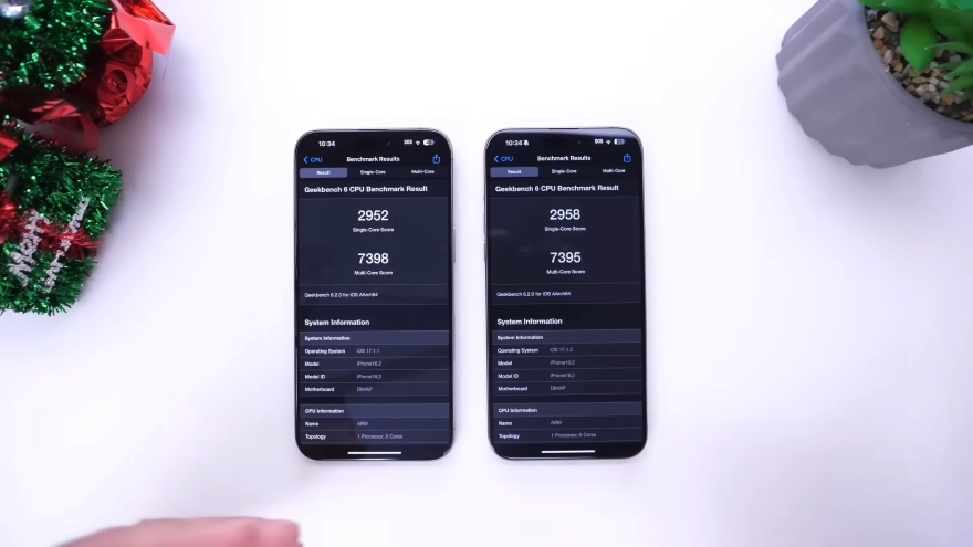 so sánh iOS 17.1.1 và iOS 17.1.2