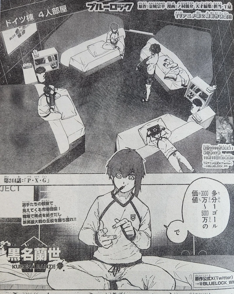 Spoiler Blue Lock chap 244-6