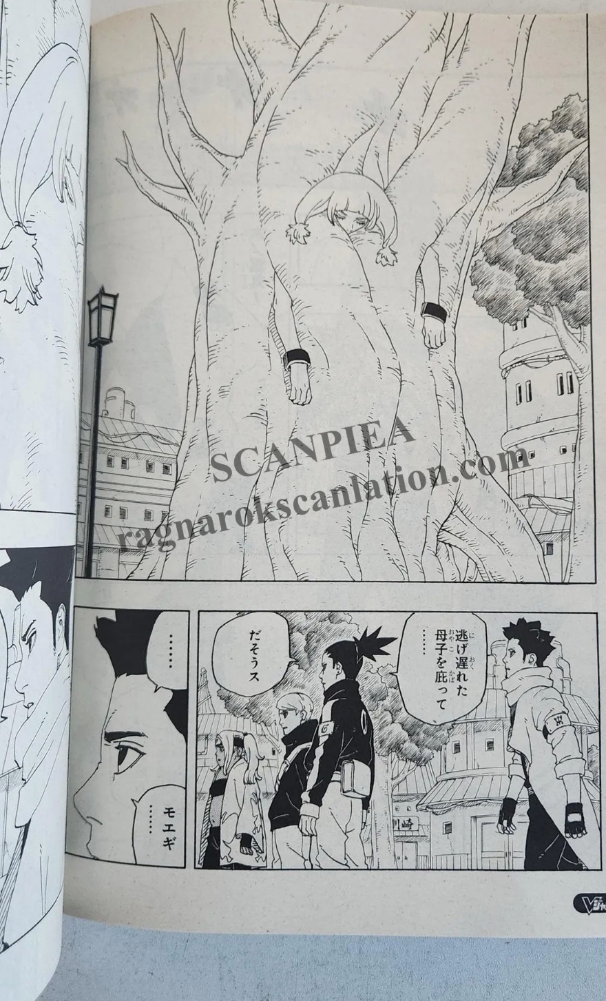 Spoiler Boruto chap 85