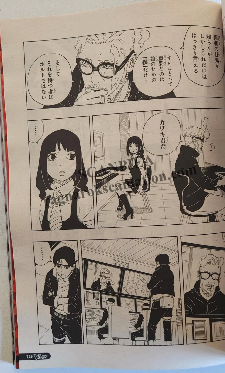 Spoiler Boruto chap 85