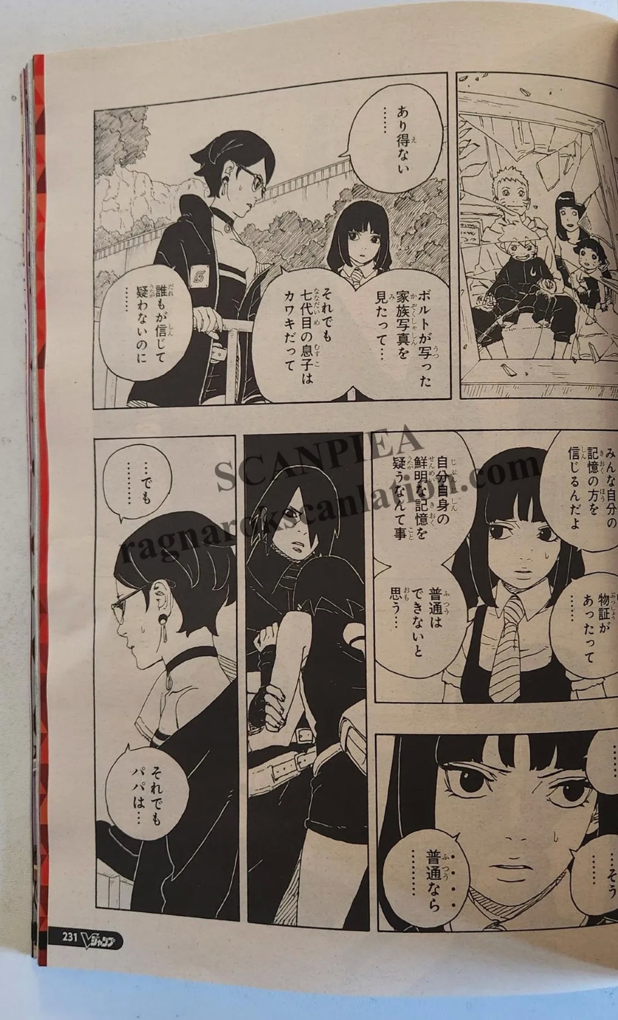 Spoiler Boruto chap 85