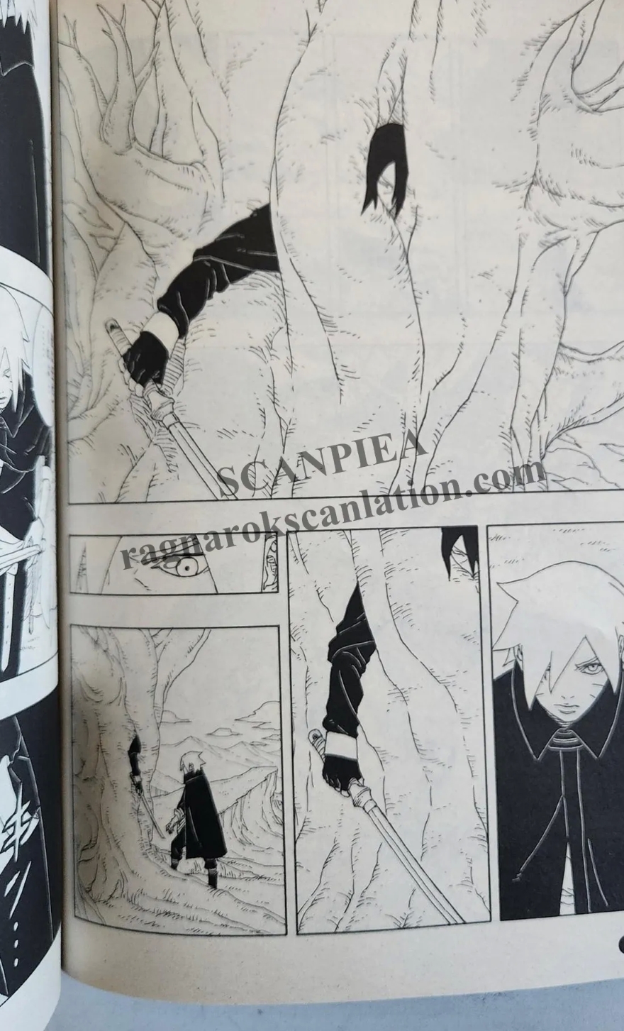 Spoiler Boruto chap 85