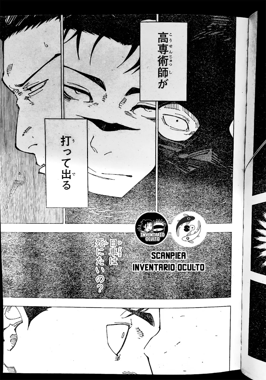 Spoiler Jujutsu Kaisen chap 245