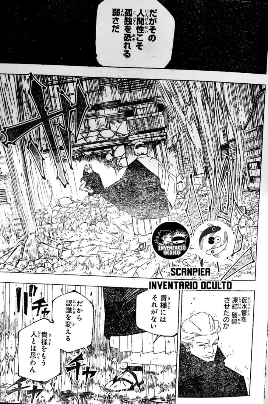 Spoiler Jujutsu Kaisen chap 245