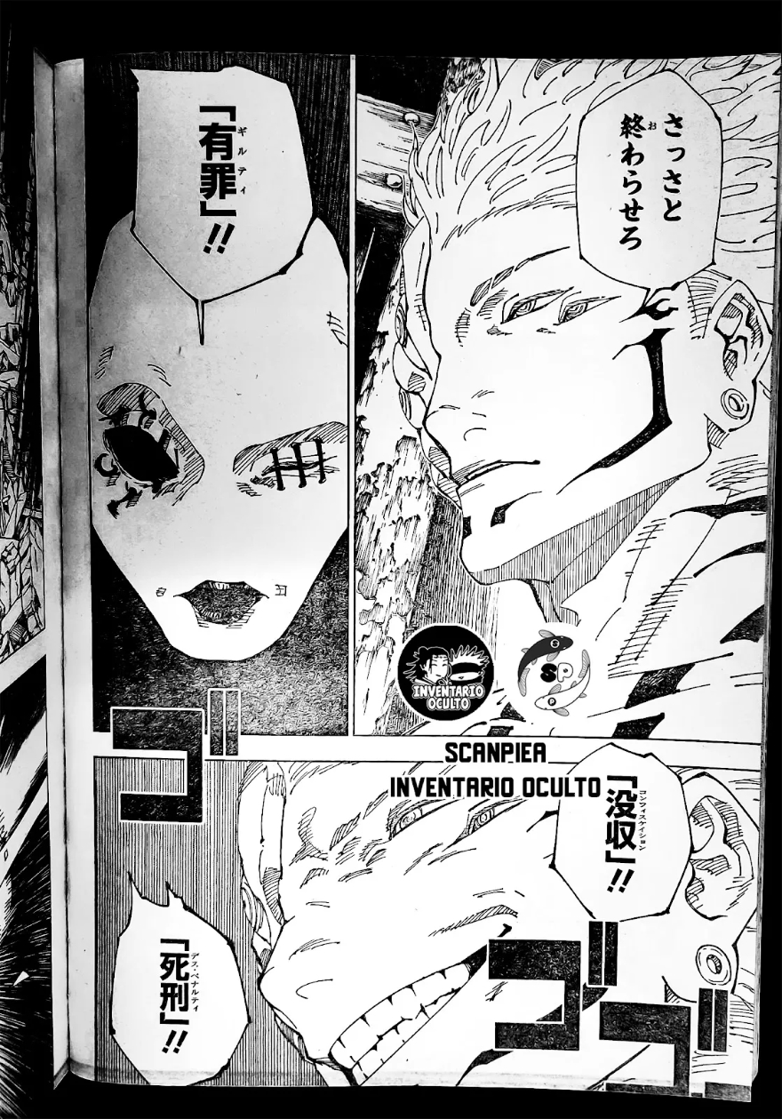 Spoiler Jujutsu Kaisen chap 245