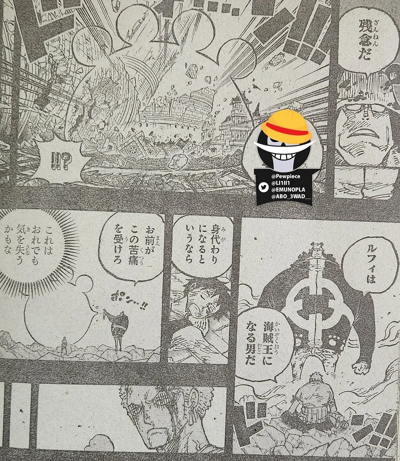 spoiler one piece chap 1102 