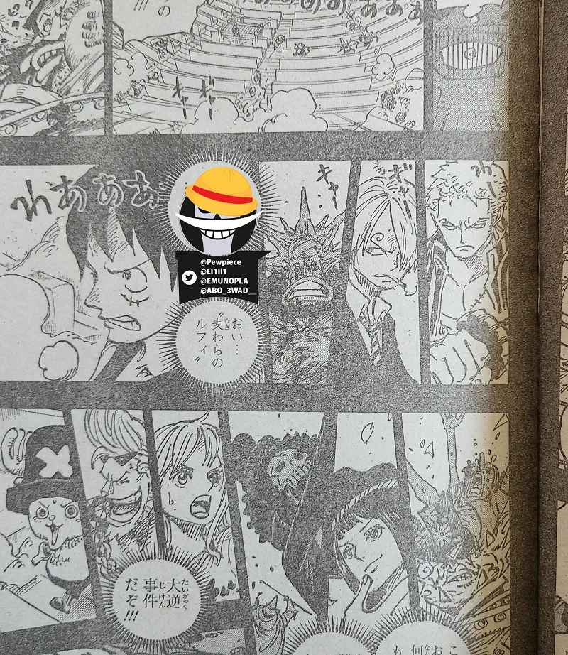Spoiler One Piece chap 1102  